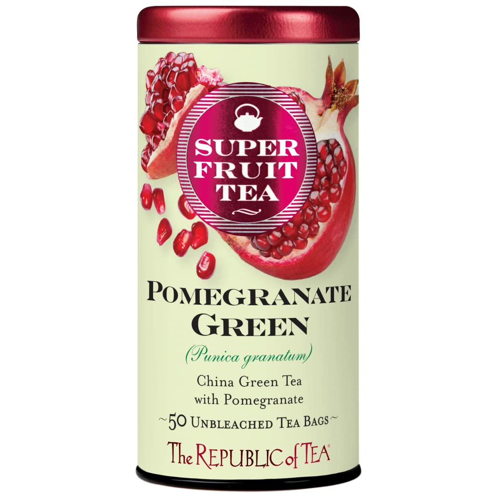 The Republic of Tea Pomegranate Green Tea balení